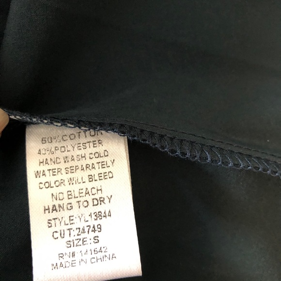 Ya Los Angeles Sleeveless Collar Pleated Front Dress Small - Picture 5 of 9